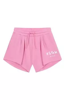 Хлопковые шорты MSGM kids