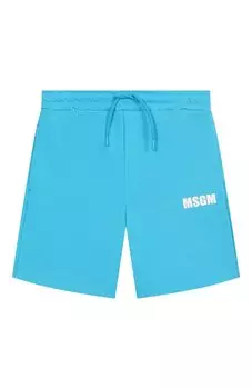 Хлопковые шорты MSGM kids