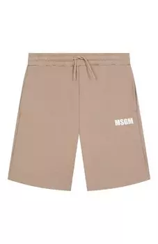 Хлопковые шорты MSGM kids