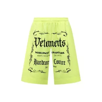 Хлопковые шорты VETEMENTS