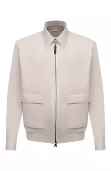 Хлопковый бомбер Brioni