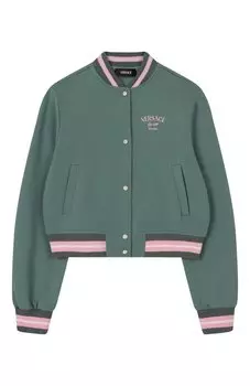 Хлопковый бомбер Versace