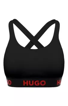 Хлопковый бра-топ HUGO