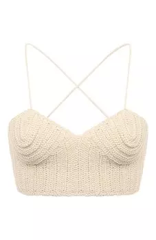 Хлопковый бра-топ LVIR