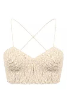 Хлопковый бра-топ LVIR