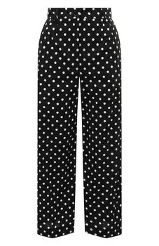 Хлопковый брюки-кюлоты Dolce & Gabbana
