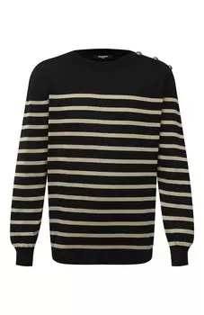 Хлопковый джемпер Balmain
