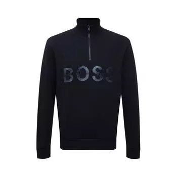 Хлопковый джемпер BOSS