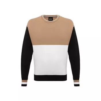 Хлопковый джемпер BOSS