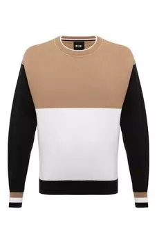 Хлопковый джемпер BOSS