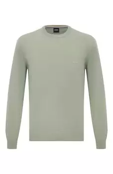 Хлопковый джемпер BOSS