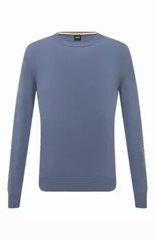 Хлопковый джемпер BOSS