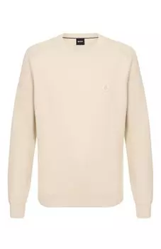 Хлопковый джемпер BOSS