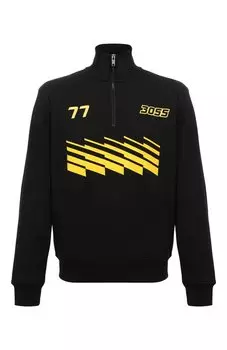 Хлопковый джемпер BOSS Orange