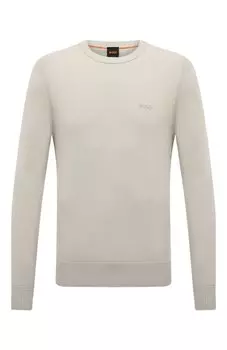 Хлопковый джемпер BOSS Orange