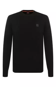 Хлопковый джемпер BOSS Orange