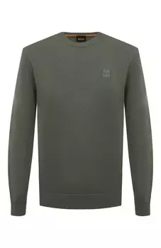 Хлопковый джемпер BOSS Orange