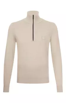 Хлопковый джемпер BOSS Orange