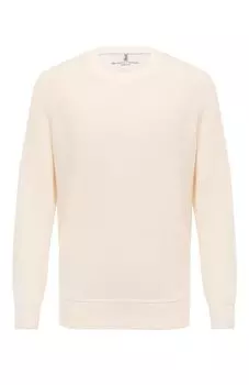 Хлопковый джемпер Brunello Cucinelli