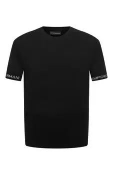 Хлопковый джемпер Emporio Armani