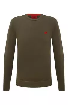 Хлопковый джемпер HUGO