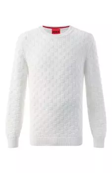 Хлопковый джемпер HUGO