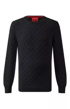 Хлопковый джемпер HUGO