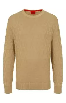 Хлопковый джемпер HUGO