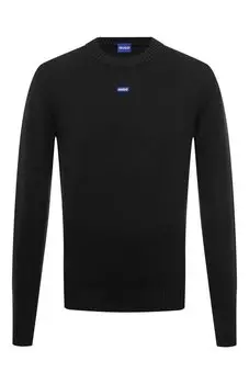Хлопковый джемпер HUGO Blue