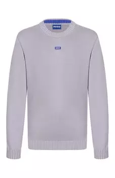 Хлопковый джемпер HUGO Blue