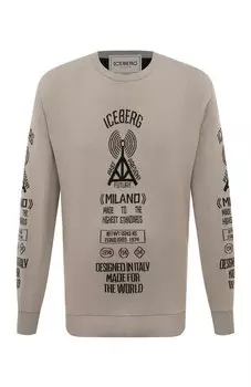 Хлопковый джемпер Iceberg