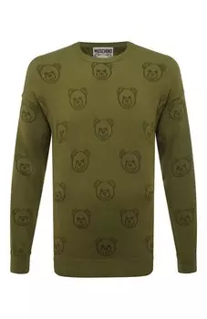 Хлопковый джемпер Moschino