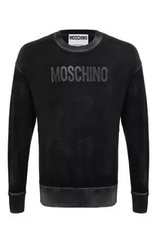Хлопковый джемпер Moschino