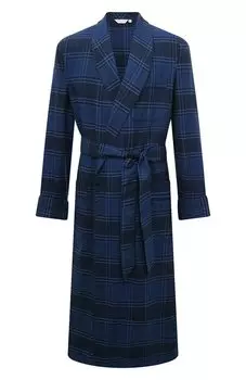 Хлопковый халат Derek Rose