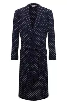 Хлопковый халат Derek Rose