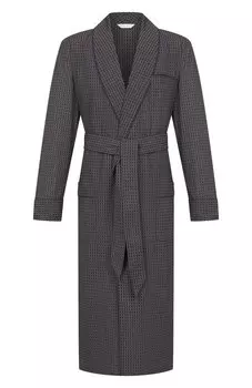 Хлопковый халат Derek Rose