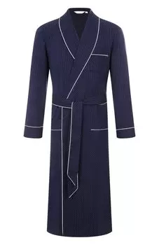 Хлопковый халат Derek Rose