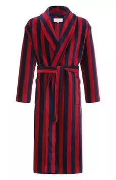 Хлопковый халат Derek Rose