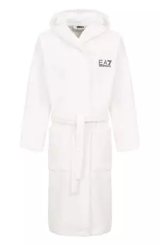 Хлопковый халат EA7