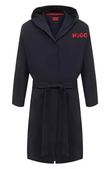 Хлопковый халат HUGO