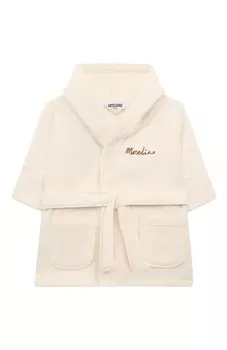Хлопковый халат Moschino