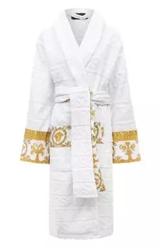 Хлопковый халат Versace