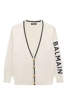 Хлопковый кардиган Balmain
