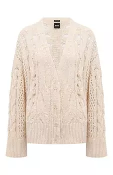 Хлопковый кардиган BOSS