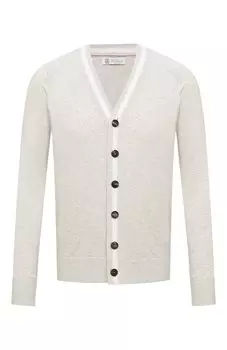 Хлопковый кардиган Brunello Cucinelli