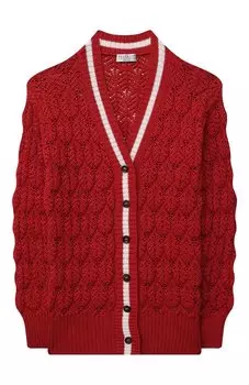 Хлопковый кардиган Brunello Cucinelli