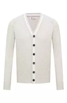 Хлопковый кардиган Brunello Cucinelli