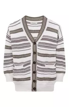 Хлопковый кардиган Brunello Cucinelli