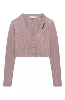 Хлопковый кардиган Brunello Cucinelli