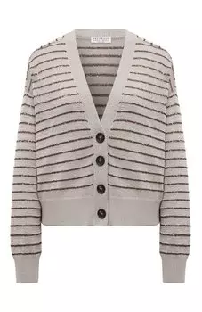 Хлопковый кардиган Brunello Cucinelli